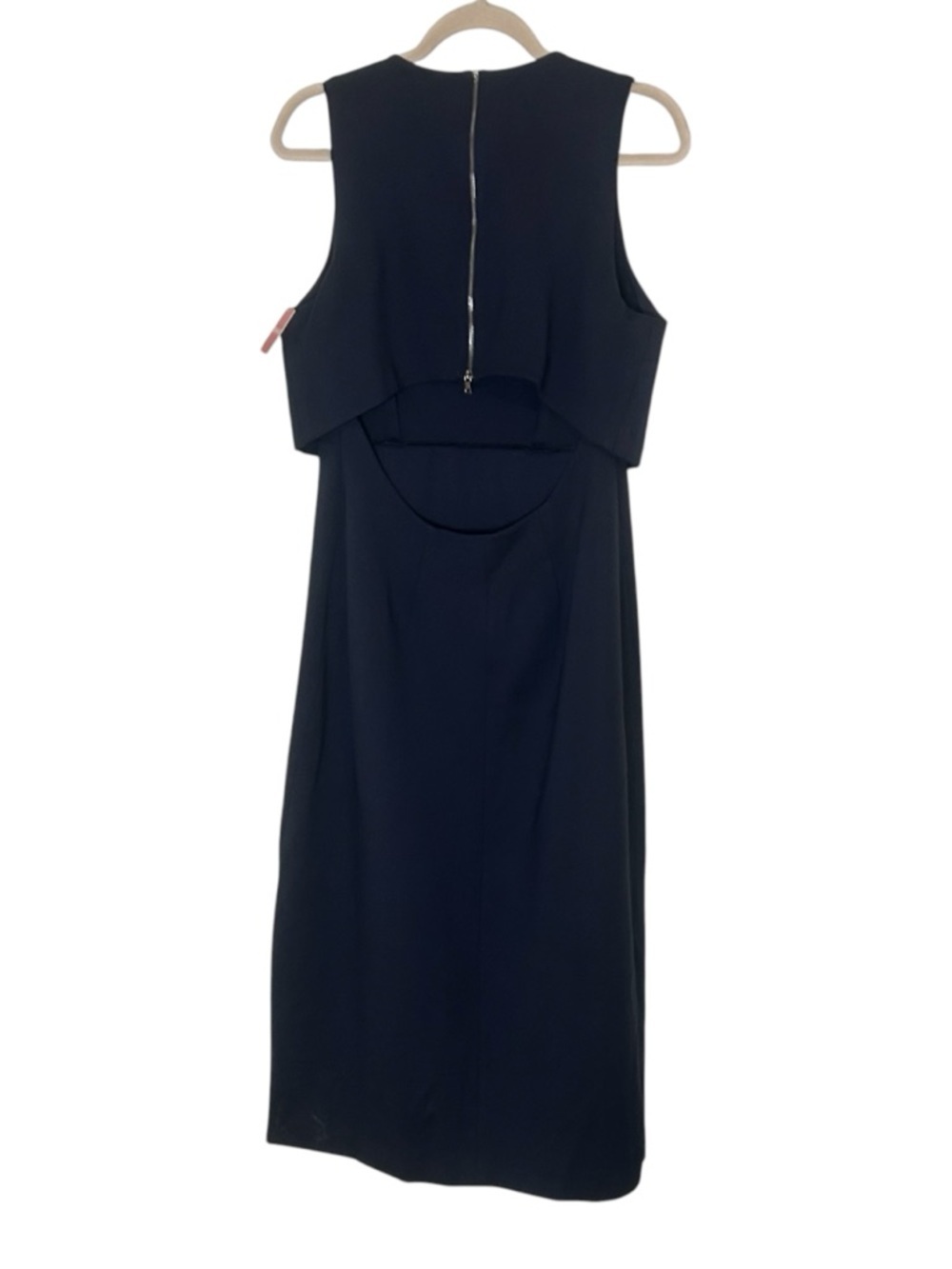 SPANX Ponte Sleeveless Midi Dress- NAVY BLUE- Size Large - Picture 7 of 13